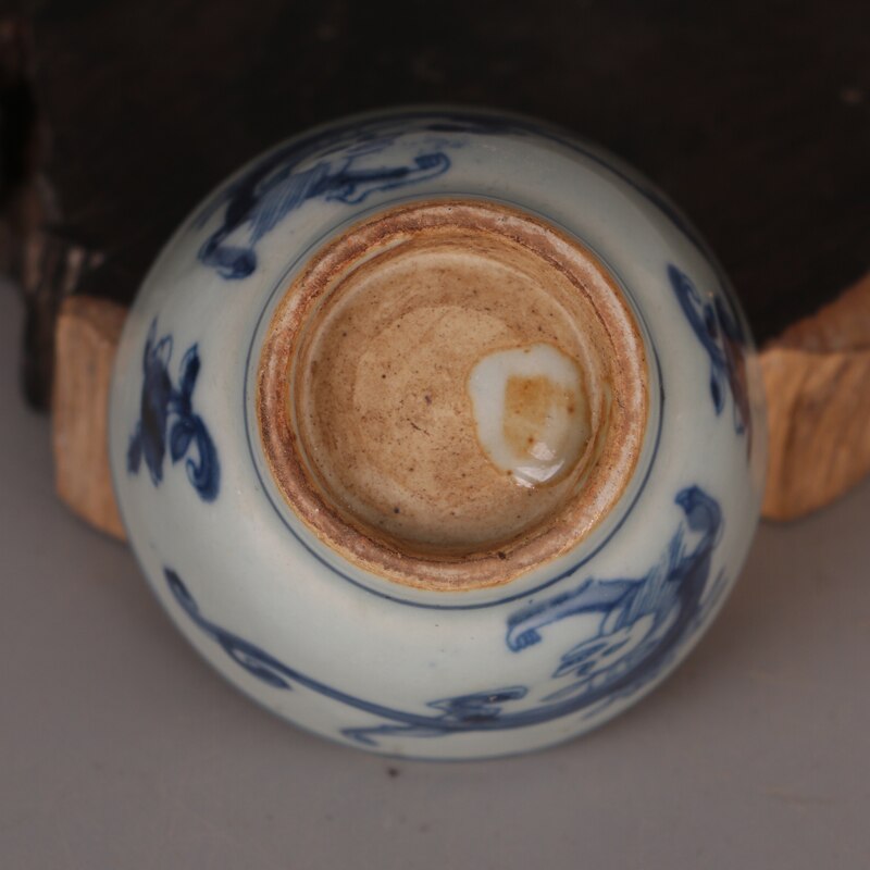 Antique Ceramic tea cup 100ml porcelain Handmade painted teacup Small tea bowl