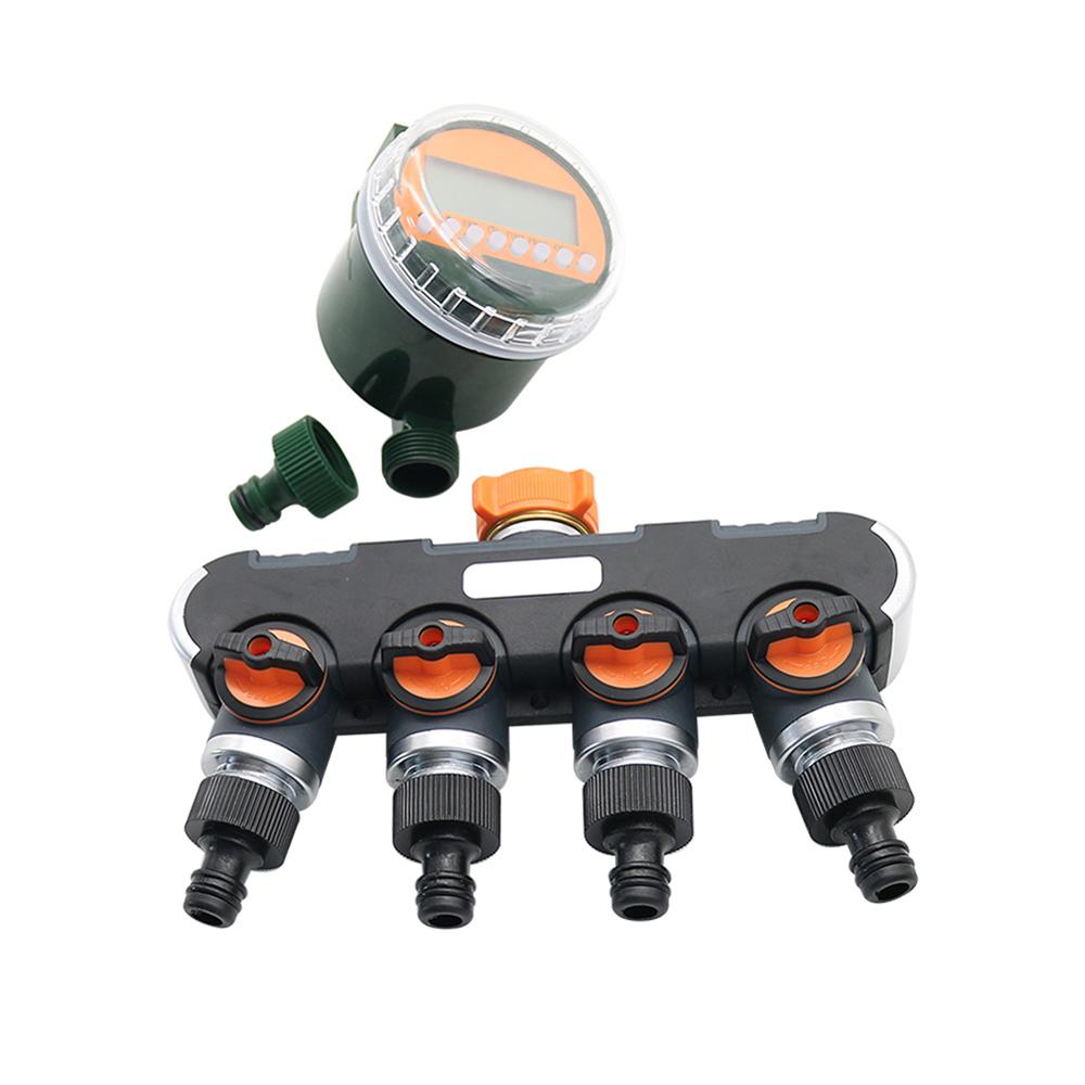 Electronic LED Display Rain Sensor Irrigation Water Timer Garden Yard Lawn Grass Agriculture Irrigation Watering Controller 1Set