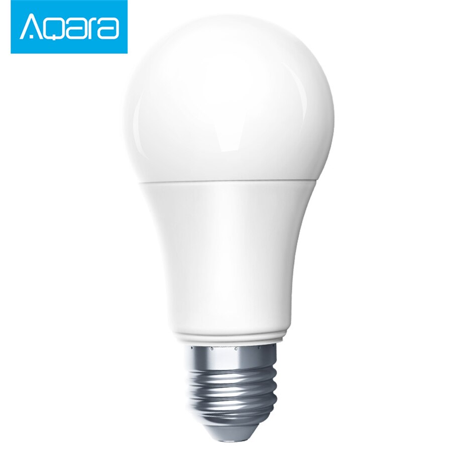 Aqara Smart Led Lamp Zigbee 9W E27 2700K-6500K Witte Kleur Smart Remote Led Lamp Licht voor Xiaomi Smart Home Mihome Homekit: 1pieces bulb