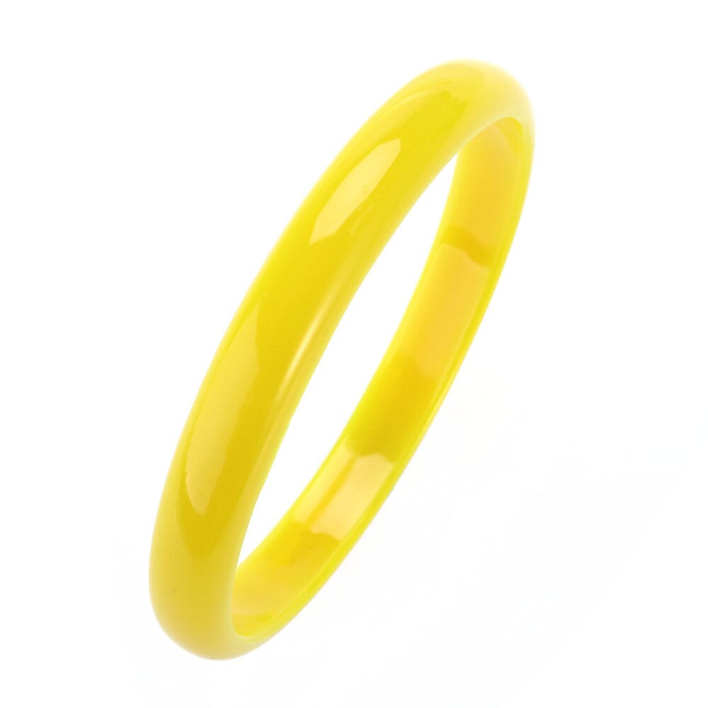 6 uds. De pulseras de plástico de , pulsera de Color caramelo para mujeres y niños (Color al azar)