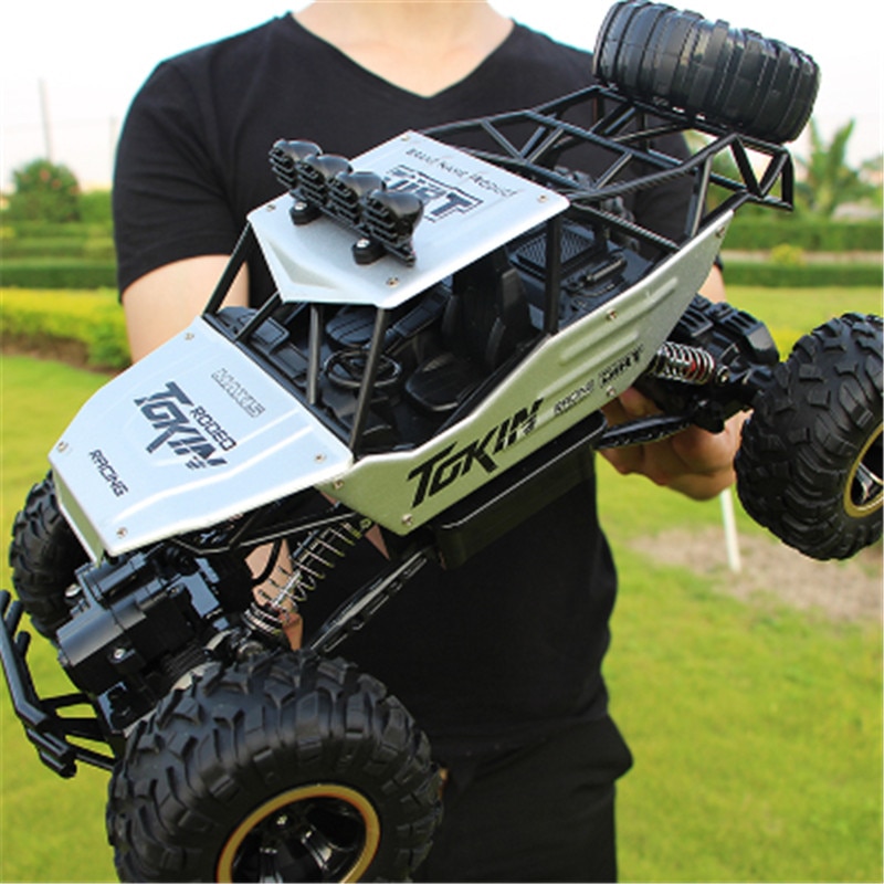 28cm RC Car 1/16 4WD 4x4 Driving Car Double Motors Drive Bigfoot Car Remote Control Car Model Off-Road Vehicle Toy