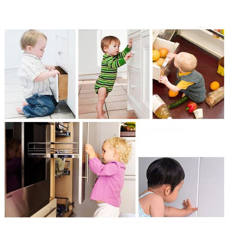 Home Refrigerator Fridge Freezer Door Lock Latch Catch Toddler Baby Safety Locks
