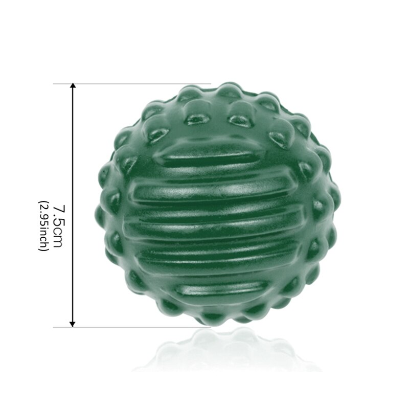 Gomma Piuma dell'unità di elaborazione Urto fascia Sfera Rilassamento Muscolare Massaggio Palla di fitness Impermeabile E facile da Pulire saluto E Bellezza sfera-nero