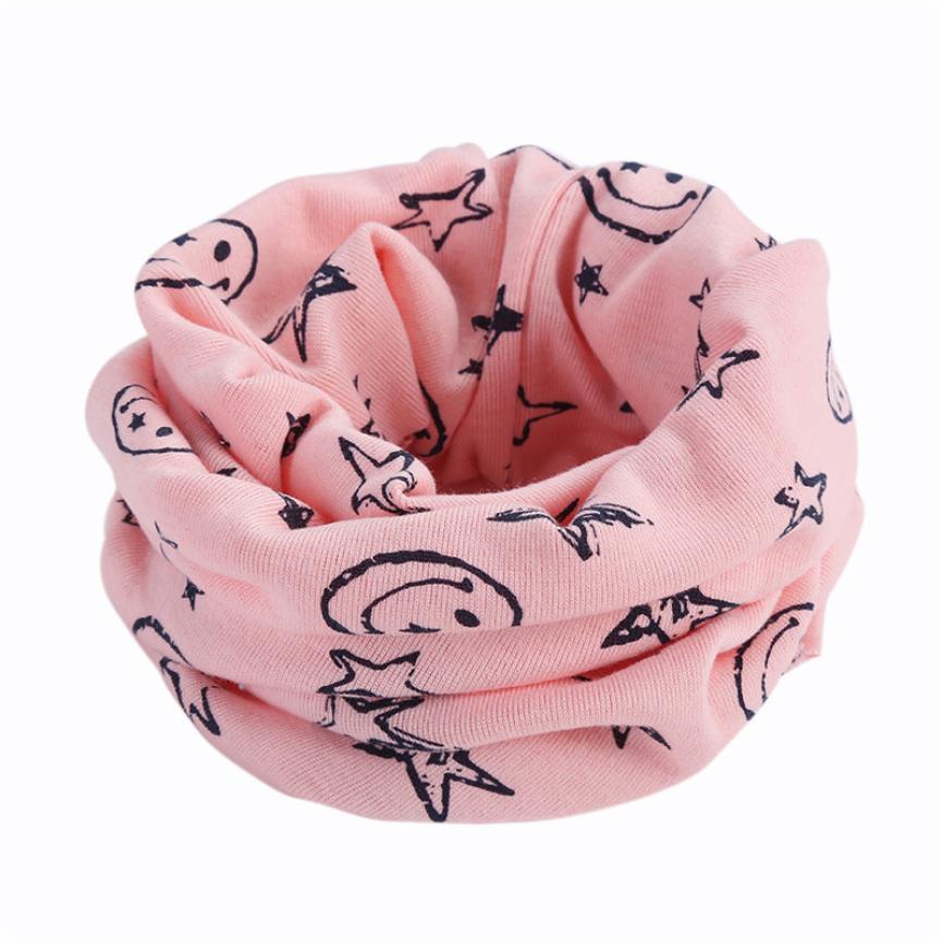 Neugeborenen Mehrfarbige freundlicher Warme Baumwolle Schal Jungen Mädchen Schal Schal Winter Halstuch Baby Zubehör Baby Lätzchen: Rosa