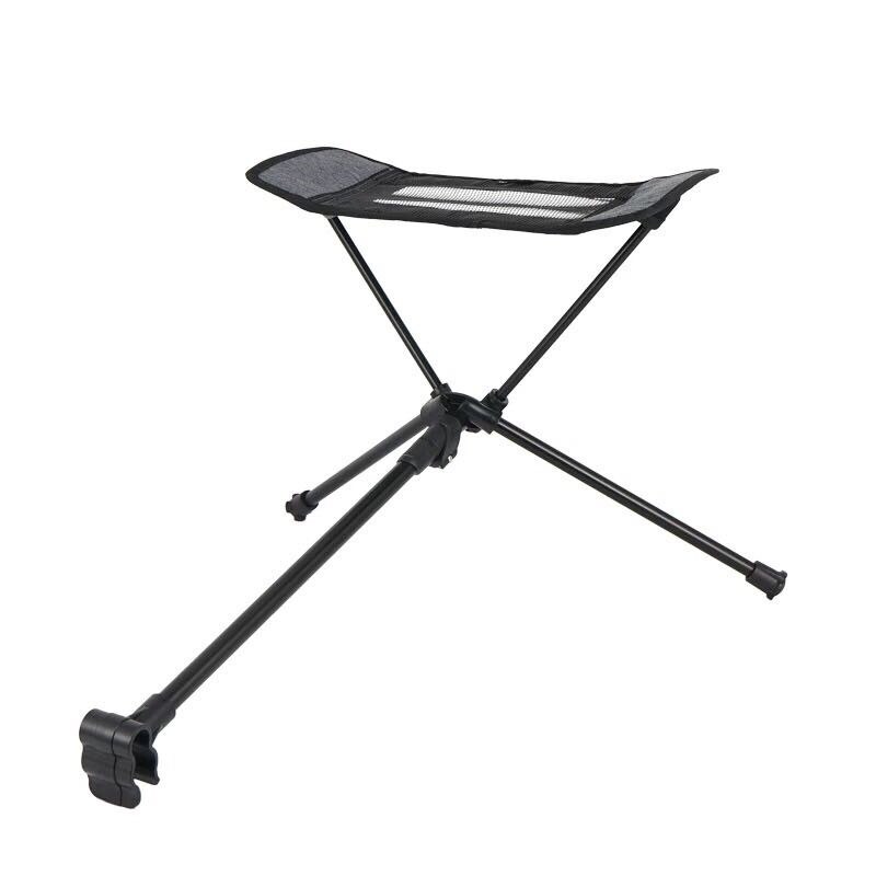 Outdoor Opvouwbare Camping Vissen Stoel Voetsteun Portable Fauteuil Intrekbare Been Stoel Camping Bbq Vissen Picknick Stoel Kruk: Default Title