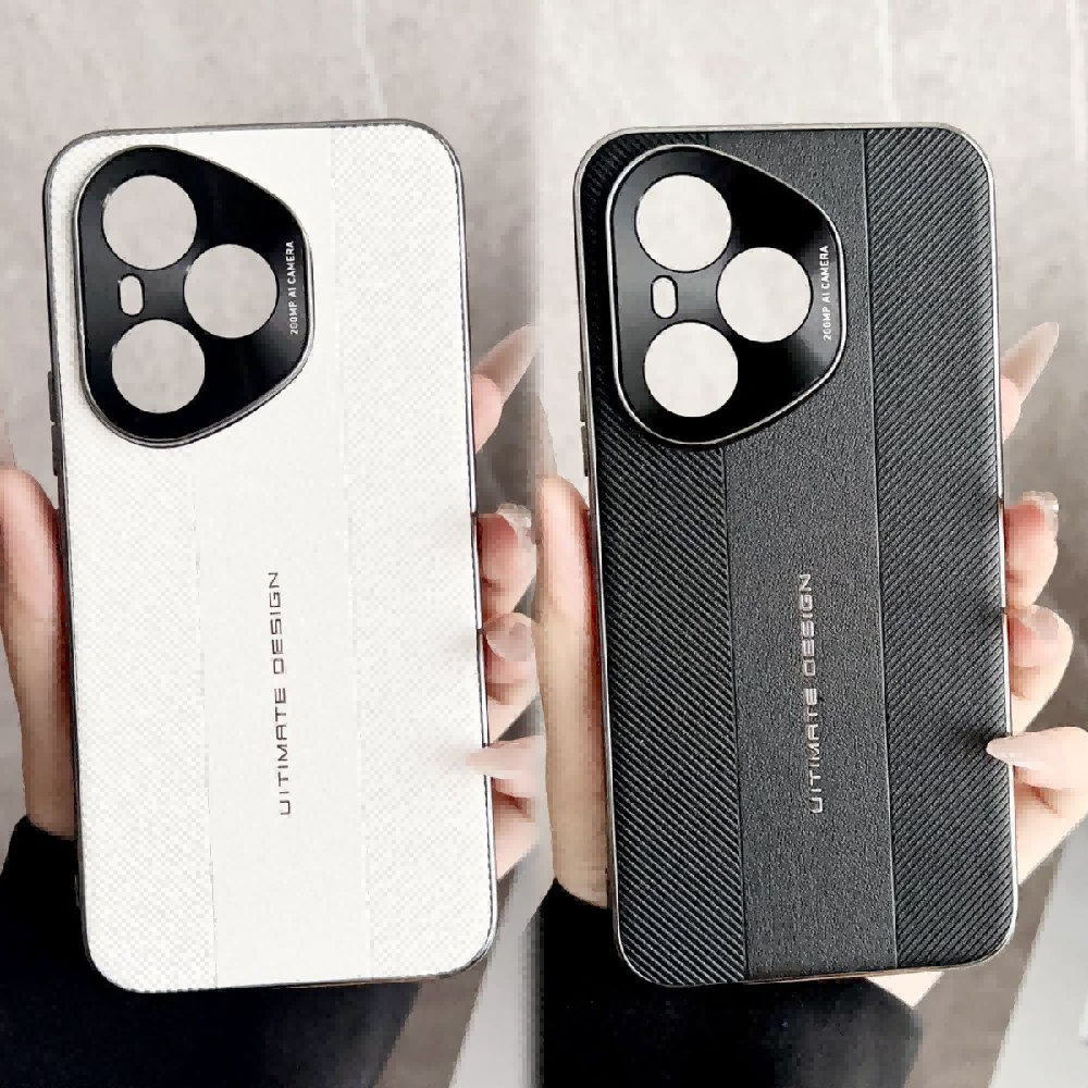 For Huawei Honor 400 Pro Case Luxury Plating Hard PU Protective Back Cover Case For Huawei Honor 400 400Pro Phone Shell