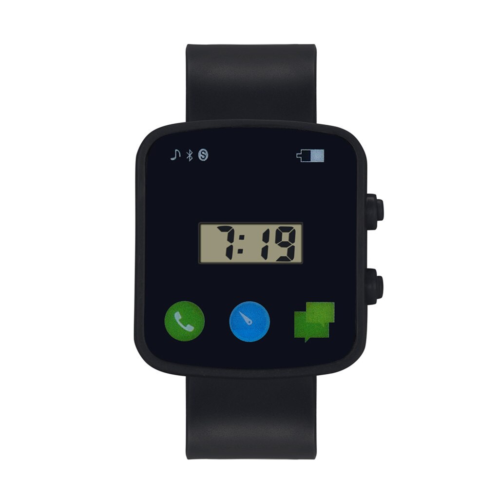 children's watch kids watches girls Analog Digital Sport LED Electronic Waterproof kids girl watch zegarki dla dzieci: Black