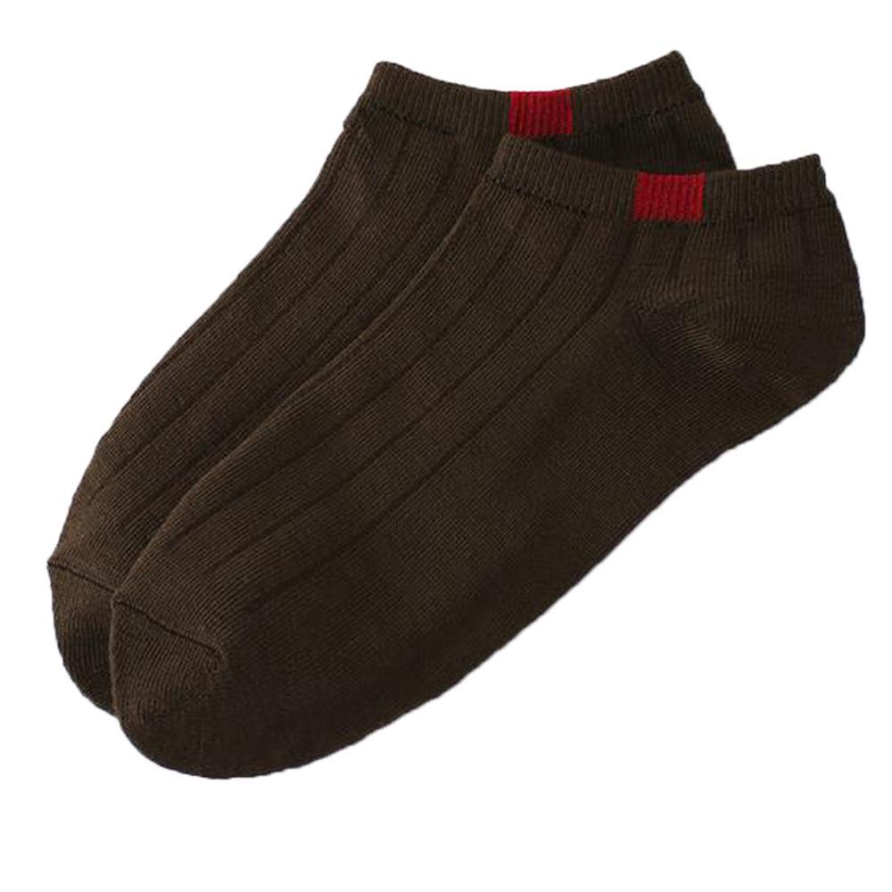 Een Paar Katoenen Sokken Vrouwen Mannen Ademende Sport Korte Sokjes Mode Effen Kleur Onzichtbare Antislip Elastische Boot sok: Coffee