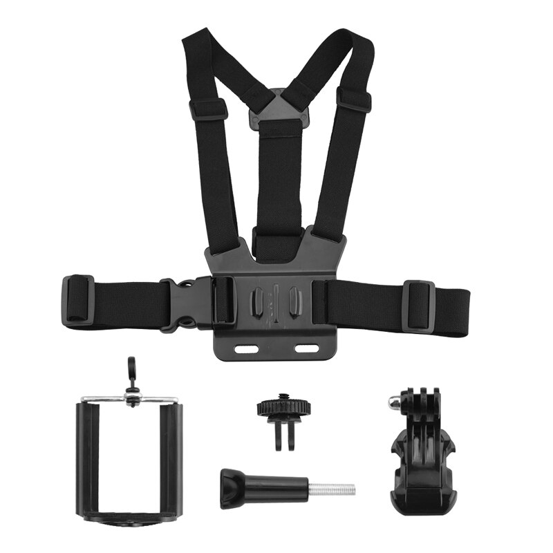 Universele Borst Belt Strap Mount Voor Gopro Hero 9 8 Sjcam Actie Camera Accessoires Voor Android Ios Telefoon Vlog Video schieten: Default Title