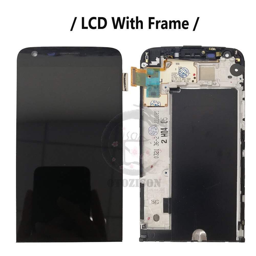 LCD For LG G5 H850 H868 F700 LS992 VS987 Display With Frame Screen Touch Digitizer Assembly G5 Dual H860 G5 SE H840 H845 Display: Black With Frame