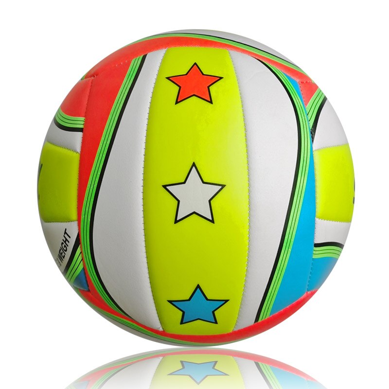 Rohde volleyball-trainingsball für athleten, pvc, 2.0mm stück, standardgröße, 5 stück, maschinell genäht