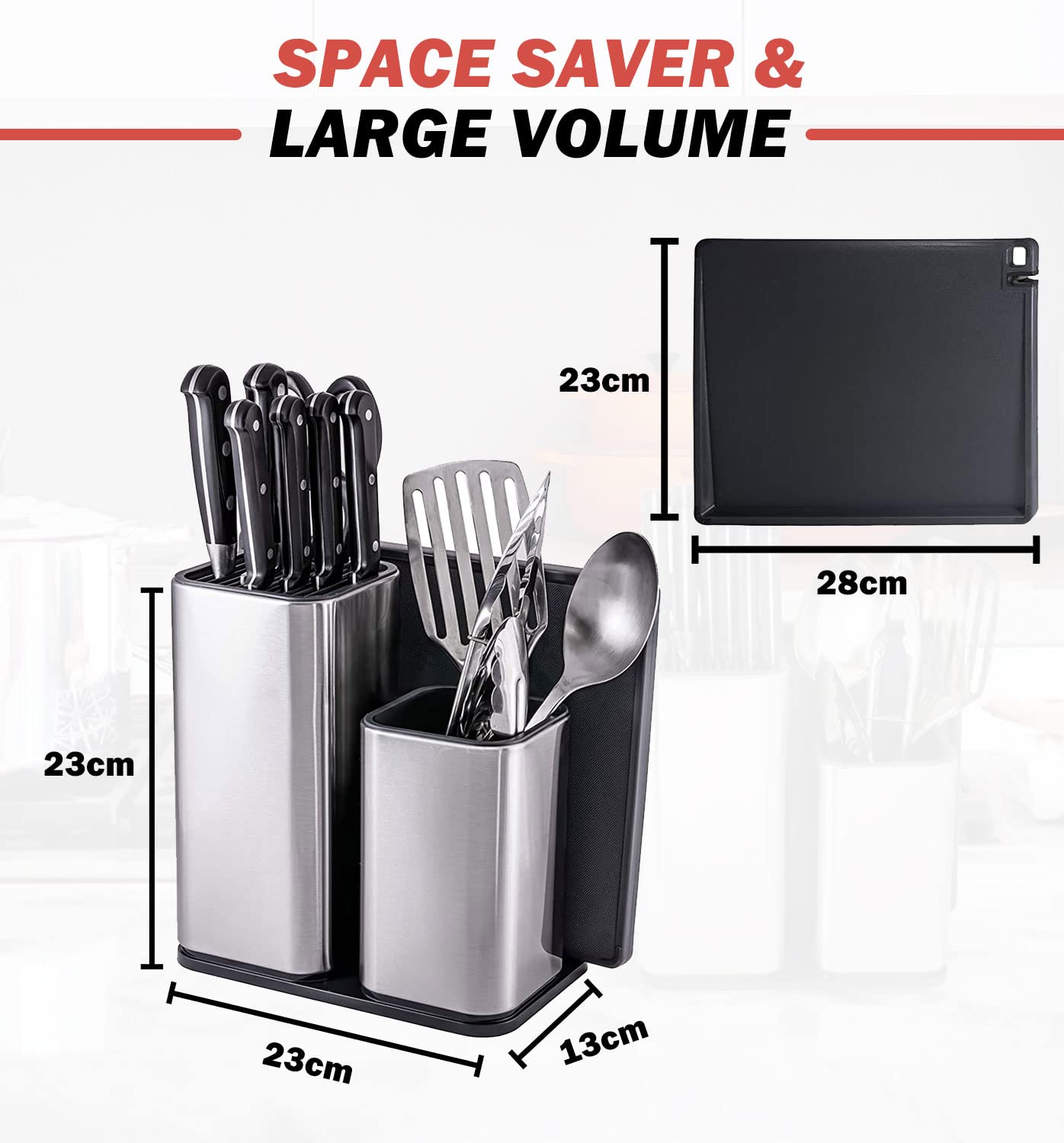 Rack Cutlery Organizer Tube Spoon Storage Box Knife Stand Block for Kitchen Cooking Tools Storage Chopstick Cage Tableware Drain