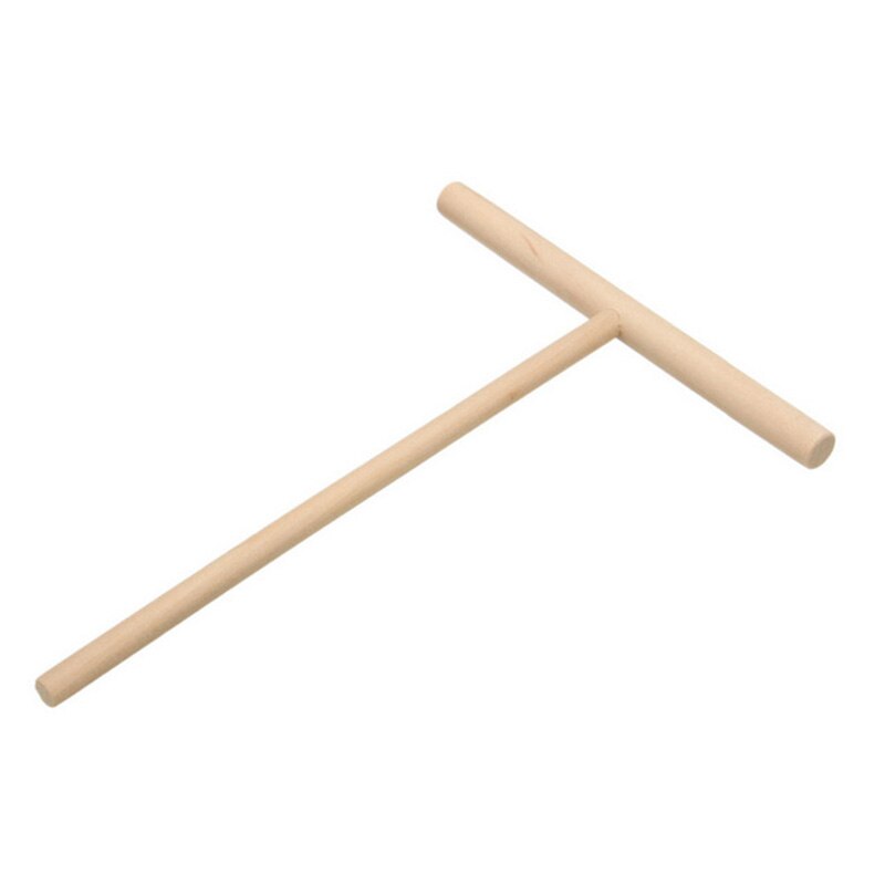 Portable Home Kitchen Tool Kit DIY Use Crepe Maker Pancake Batter Wooden Spreader Stick C1399 a