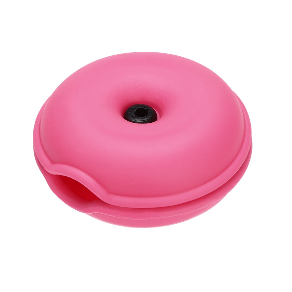 Enrollador de Cable portátil para auriculares organizador de tortuga, envoltura de alambre, organizador de almacenamiento de cables para auriculares,: Pink 