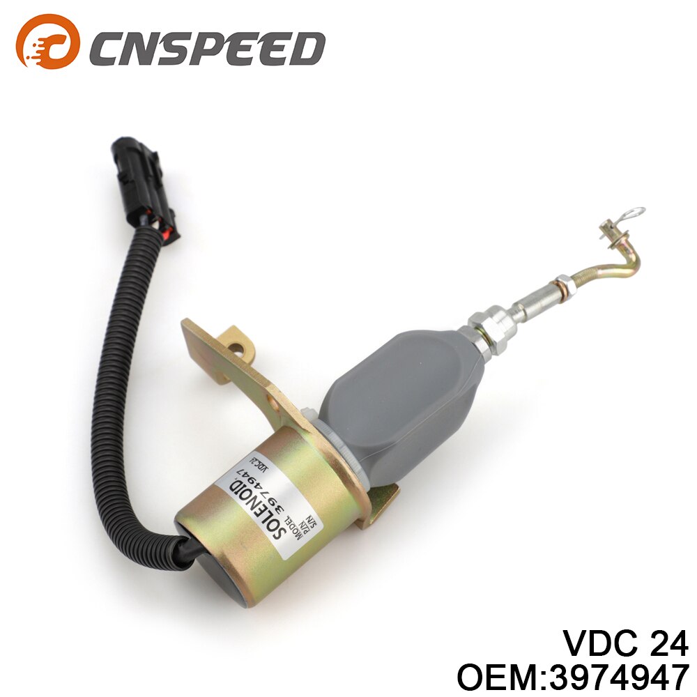 3974947 24v dieselmotor avstängd magnetventil sd -008 a 2