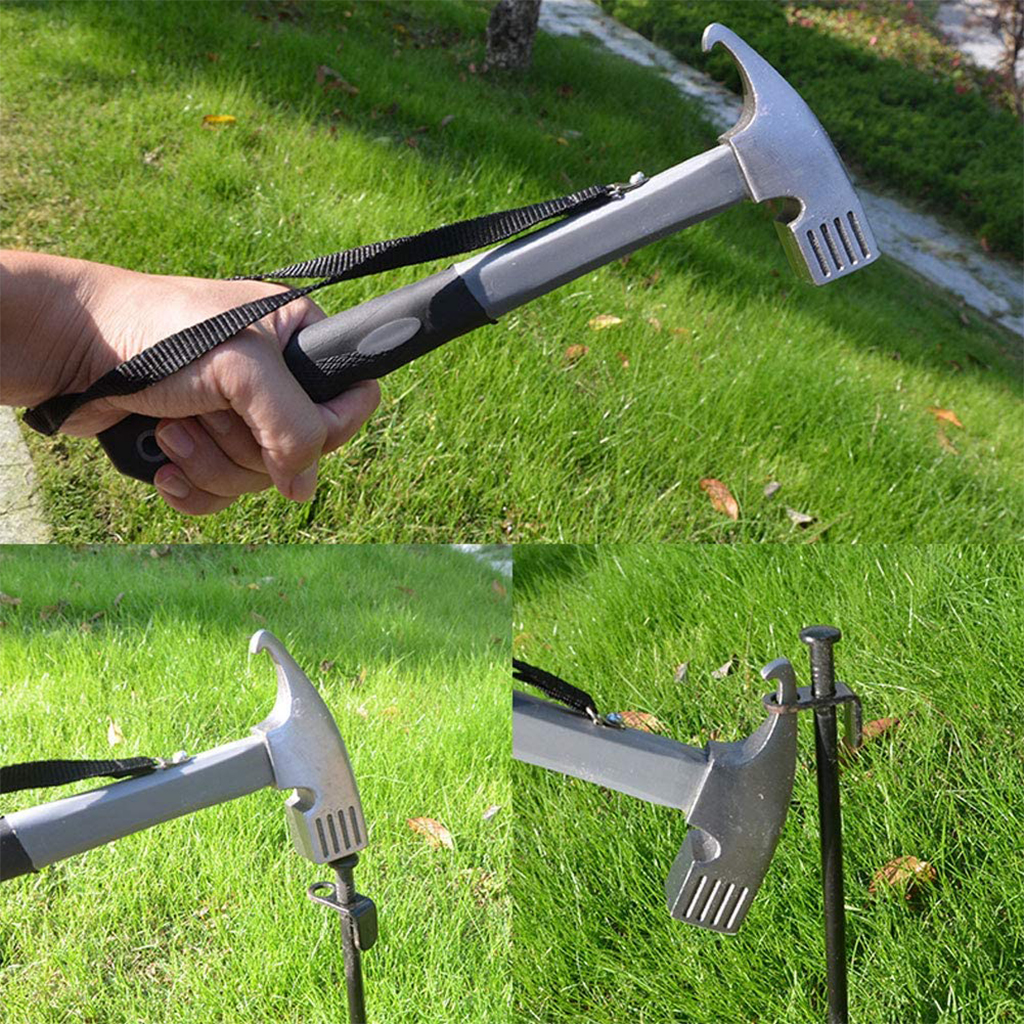 Duurzaam Tent Hamer Outdoor Tool Voor Camping Eenvoudige Bediening Goede Uitstekende Voor Motorliefhebbers