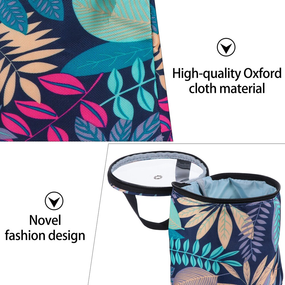 1pc Multifunctional Handbag Knitting Tools Bag Woolen Yarn Container