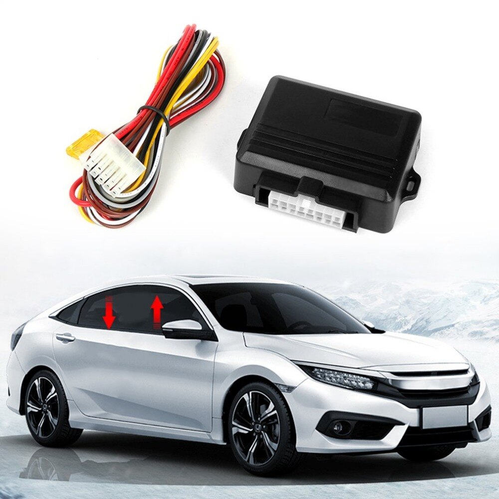 Elevador automático Universal para ventanas de coche, dispositivo de elevación para ventanas de coche de 12V, triangulación de envíos