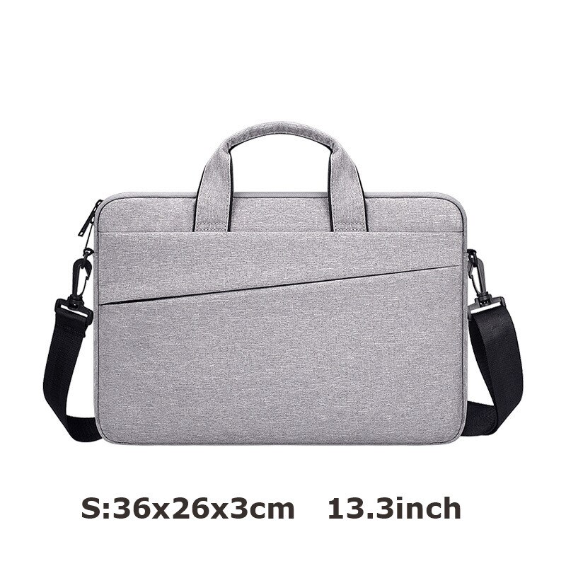 Funda impermeable para ordenador portátil, maletín de 13,3, 14, 15,6 pulgadas, bolsa de hombro para Macbook Pro, Acer, Xiaomi, Lenovo ho, Asus: 3-S