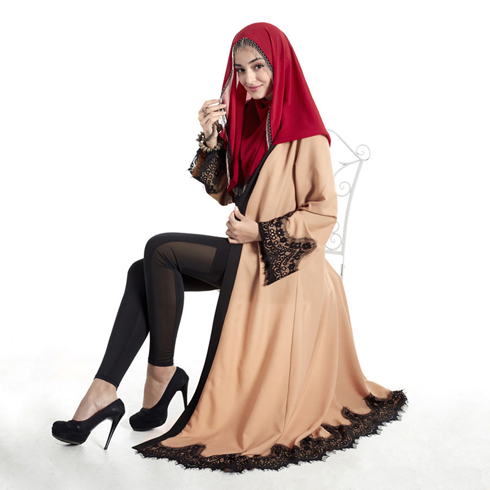 Muslim Clothing Islamic Clothing Abaya Dubai Turkey Kaftan Marocain Malaysia Bangladesh Cardigan robes