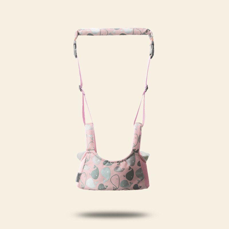 Jcarson mochila de segurança unissex para bebês, arnês para assistente de caminhada, aprendizagem e segurança para crianças: Rosa