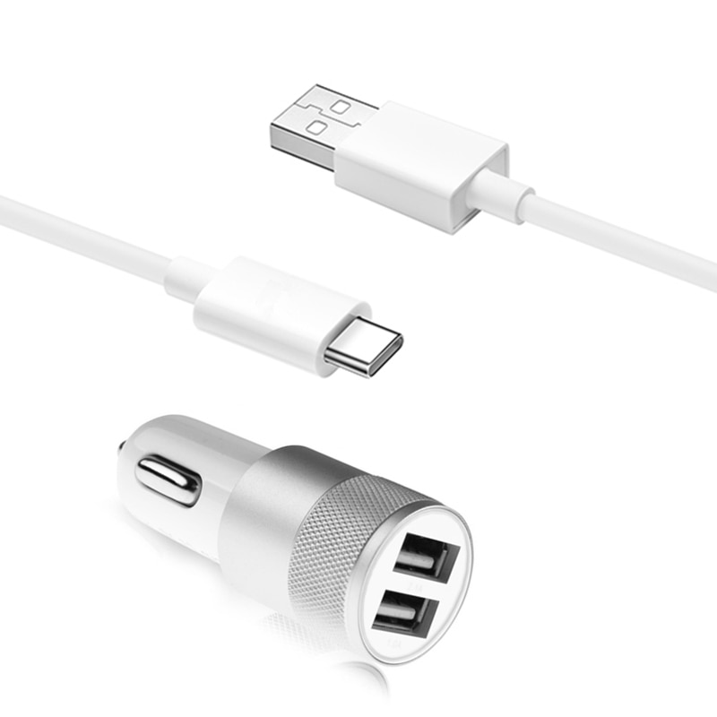 Dual USB Auto Ladegerät Adapter Für iPhone se2 7 8 Plus 11 Pro USB Typ C Ladekabel Für Samsung galaxy S10 S9 A21s A11 M31 M41