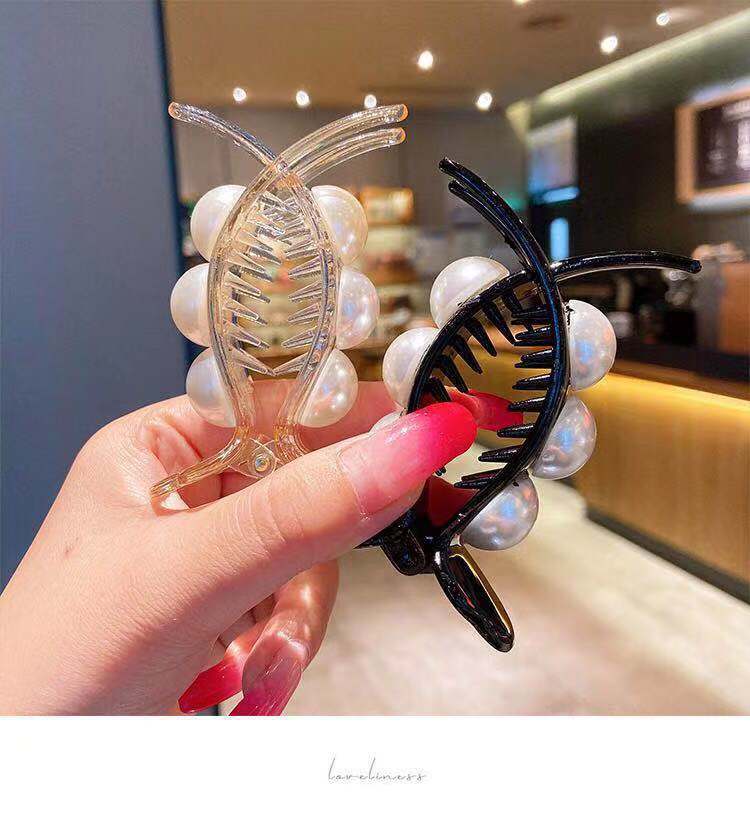 Hair Claw Clip Women Barrettes Acrylic Hairpin Clip Large Ponytail Hair Clip Headdress Colorful Hair Accessories