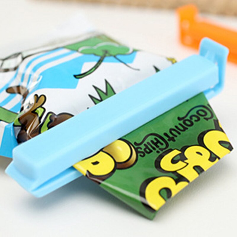 Thuis 6 stks/set Grote Snack Seal Opbergtas Clips Opslag Extra klem seal Ziplock Clip Plastic Zakken Voedsel Voor Verse