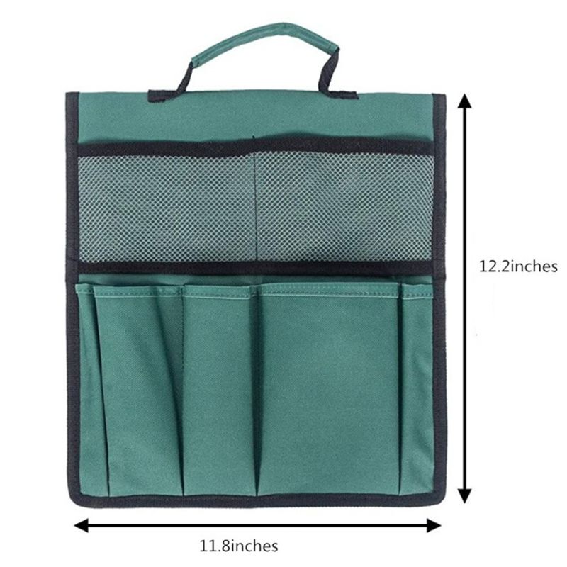 Durable Large Capacity Garden Tool Bag Organizer Tote Carrier Gardening Storage E7CB