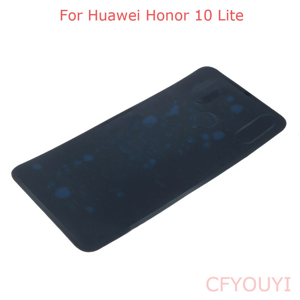 Voor Huawei Honor 10 Lite Batterij Deur Behuizing Back Cover Sticker Lijm