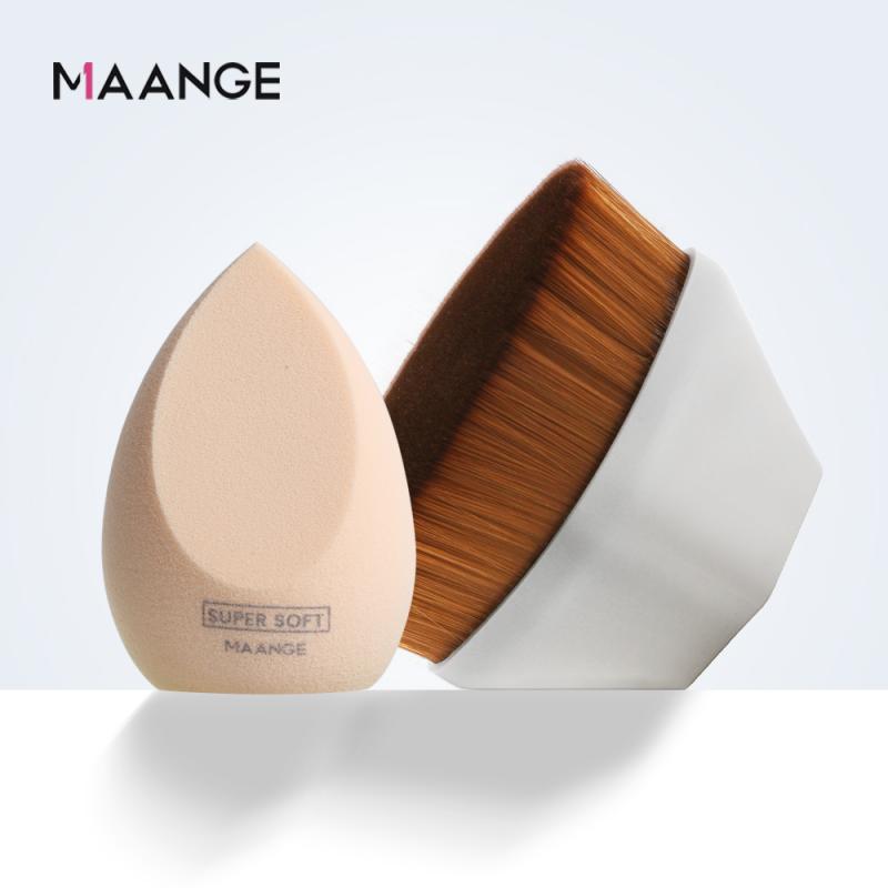 Foundation make-up kwast platte bovenkant eet geen poeder kwasten losse poeder make-up cosmetica tools: 01