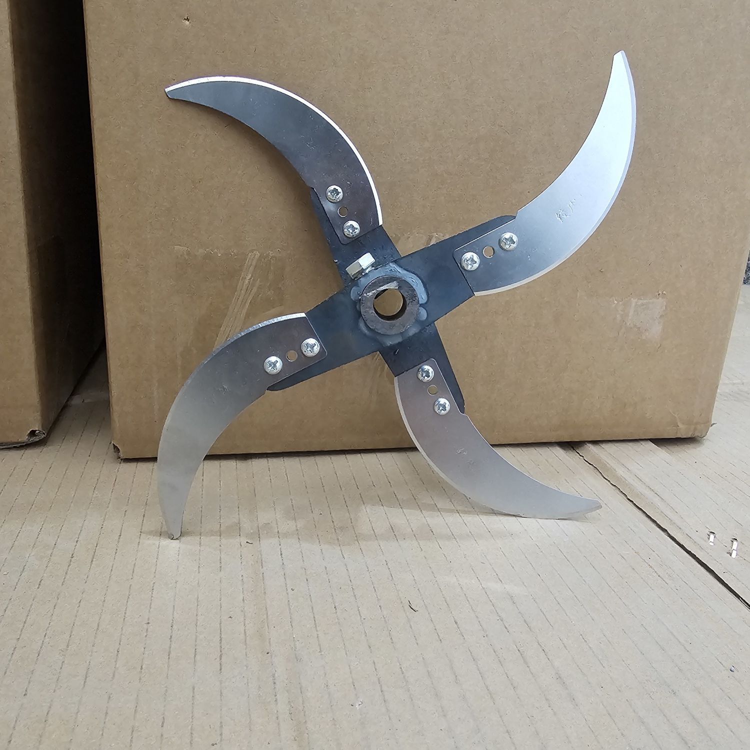 Gemüse Obst Zerkleinerer Klinge Futter Schredder für Landwirtschaft Rühren Mixer Klinge Ersatz Klingen