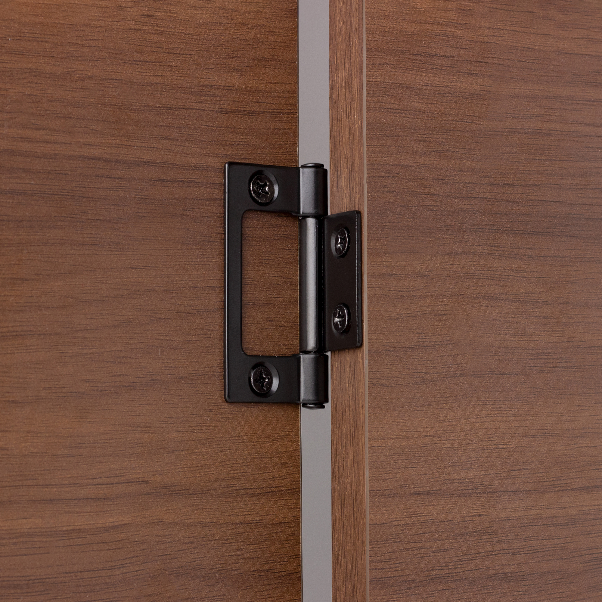 2pcs Flat Metal Hinges 360 degree hinges for Cabinet Doors Windows Wooden Box Home Furniture Hardware Accessories