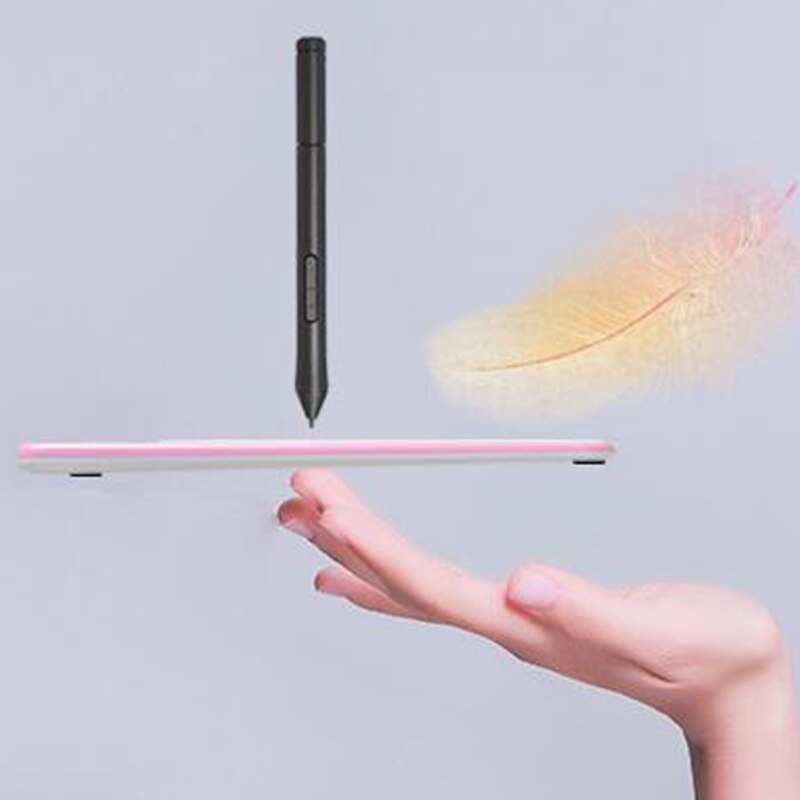 10Moons 6-Inch Ultralight Grafische Tablet Handtekening Pen Tablet Ie Tekening Tablet Voor Android Ios Blauw