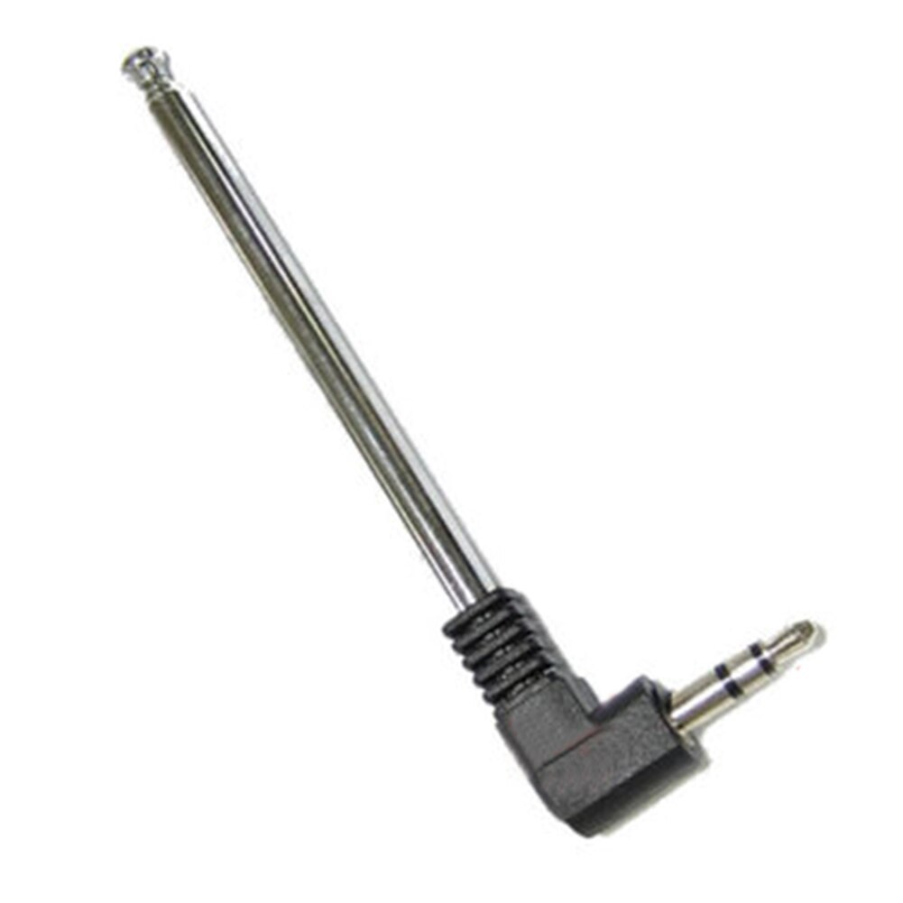 3.5mm Signal Telescopic Connect Outdoor Radio Wireless External Accessories FM Black Phone Antenna