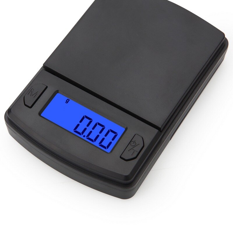 Mini báscula Digital de bolsillo para joyas de plata de ley y oro, balanza de 100g, 200g, 300g, 500g, 0,01g, balanza de básculas electrónicas en gramos: 500g 0.1g