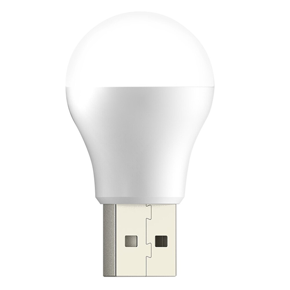 Usb Plug Nachtlampje Usb Kleine Boek Licht Led Bescherming Leeslamp Oogbescherming Leeslamp Plug En Play: 1PCS white