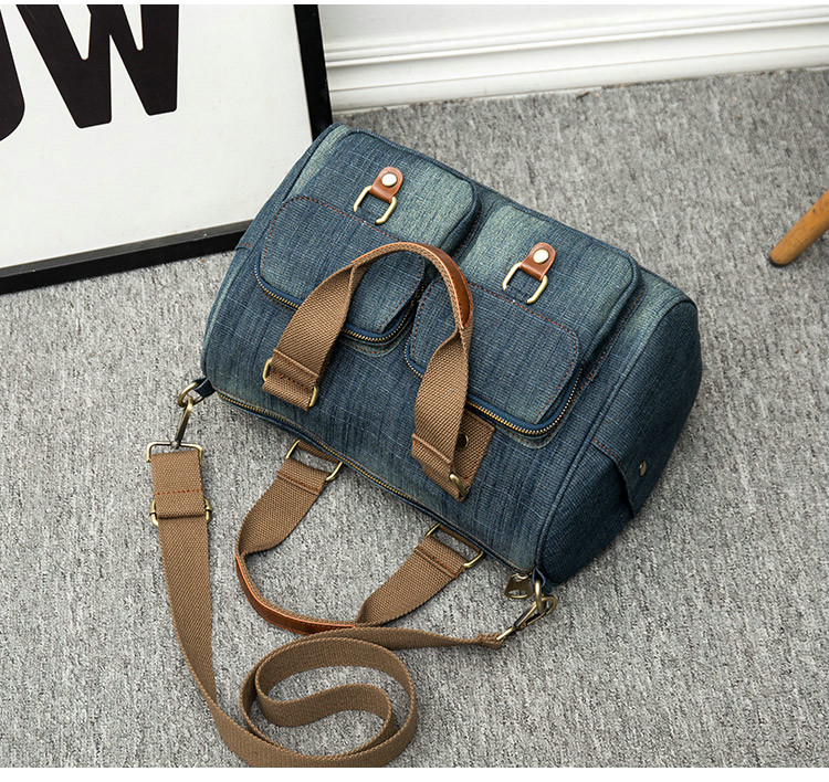 Rdywbu de luxe femmes sac Denim sacs à main femme jean sac à bandoulière femmes fourre-tout sac à bandoulière B726