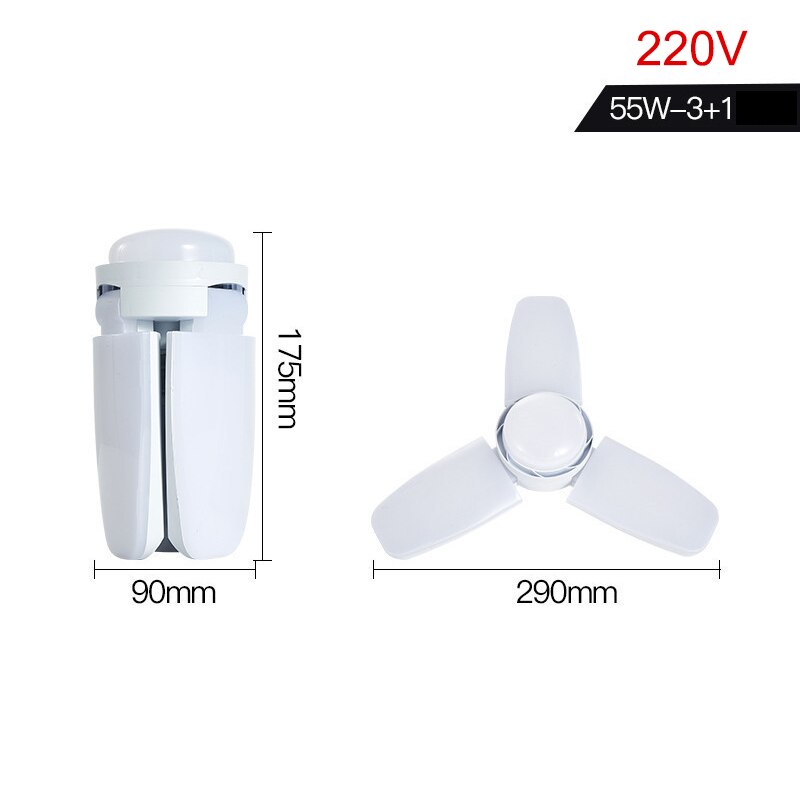 Vervormbare led garage lampen plafondarmatuur thuis winkel werkplaats lamp jdh 88: Ik