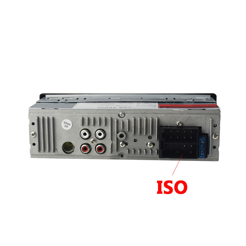 Autoradio stéréo, Bluetooth, avec télécommande, téléphone AUX-IN, MP3, FM, USB, Radio pour voiture, 1 din: WHITE