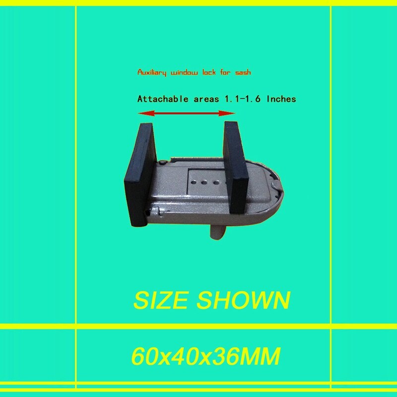 Window Security Sash Lock Sliding Security Limiter Lock Stop Door Restrictor Child Safety Anti-Theft Locks Home Hardware