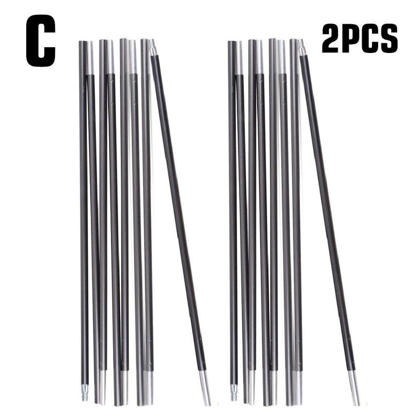 Tent Pole Fiber Rod Tent Support Double Tent Pole Foldable For Outdoor Tools Tent Camping Backpacking Automatic Large Tent: C
