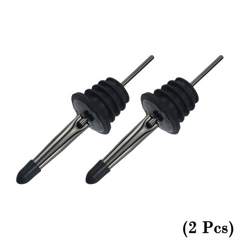 Stainless Steel Wine Liquor Pourer Wine Bottle Pourer Stopper Oil Bottle Pourer Quick Aerating Pouring Tool Portable Filter: E-2