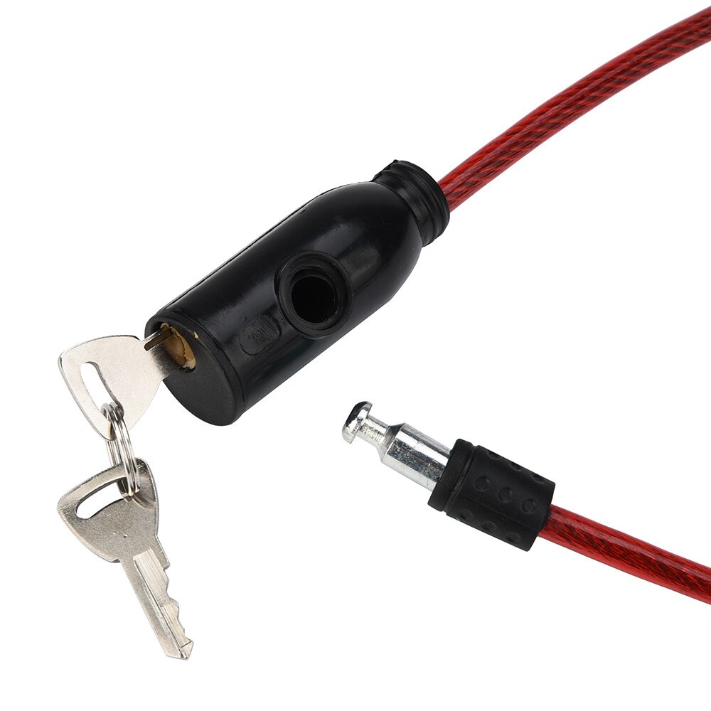 Metal Cycling Safety Lock Universal Anti-Theft Bicycle Lock Bicycle Motorcycle Electric Vehicle Safety Lock With 2 Keys#60