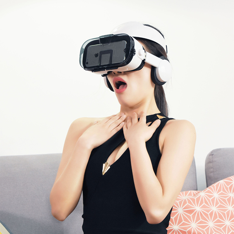 Smart Virtual Reality Vr Bril 4D Mobiele Games 3D Cinema Vr Bril Met Headset Multifunctionele Meeslepende Stereo 3D Bril