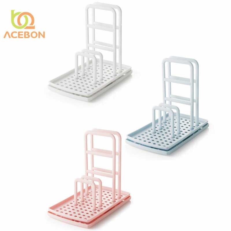 ACEBON 1 PCS Opbergrek Staande Soort Spons Houder Plank Plaat Voor Pad Handdoek Mutifuctional Organizer Home Keuken Accessoires