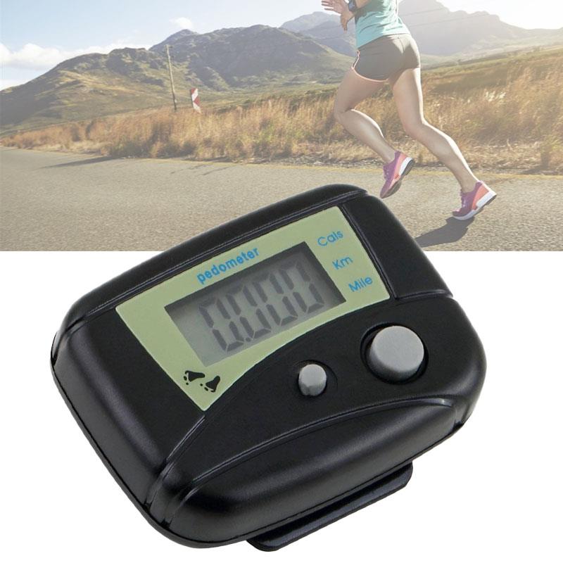 Calorie Counter Sport Watches Run Accessories Step Pedometer Practical Convenient Digital Display Walking Distance Outdoor LCD