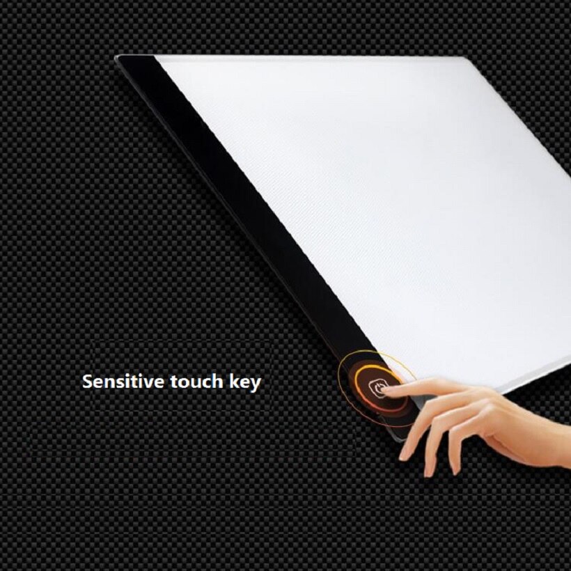 A4 size Comics Sketch copy drawing board adjust brightness Acrylic drawing board art painting supplies