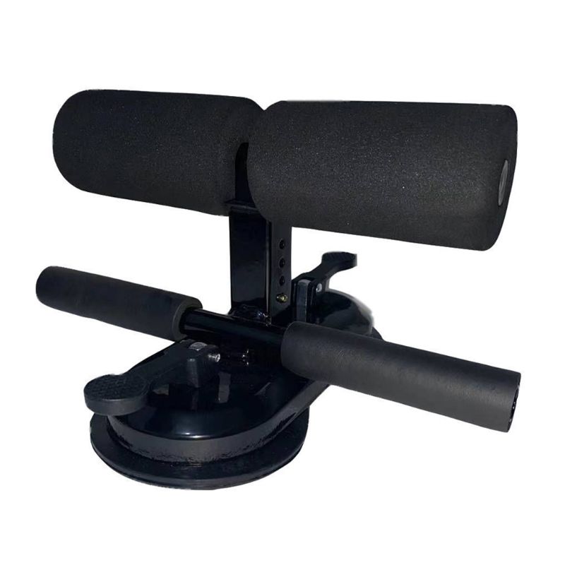 Sit Up Equipment Bar, Portable Adjustable Sit-up Situp Floor Bar Self-Suction