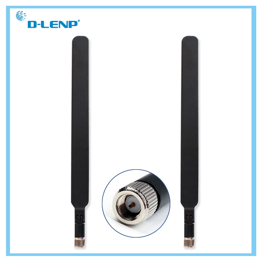 2 Teile/satz Schwarz 4G Antenne für 4G LTE Router Externe Antenne Sma-stecker für Huawei B593 E5186 Für HUAWEI B315 B310 698-2700MHz